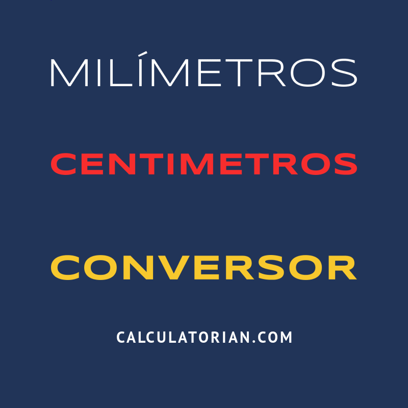 Converter De Milímetros Para Centimetros